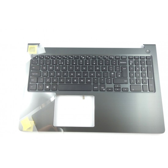 Carcasa superioara cu tastatura palmrest Laptop, Dell, Vostro 15 5568, V5568, P9XFM, HJP49, 0P9XFM, 0HJP49, AM1Q0000700, layout UK Carcasa Laptop