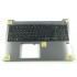 Carcasa superioara cu tastatura palmrest Laptop, Dell, Vostro 15 5568, V5568, FCN57, 0FCN57, HMPR5, 0HMPR5, 1DGFC, 01DGFC, AM1Q0000100, AM1Q0000600, cu fingerprint si iluminare, layout GR 
