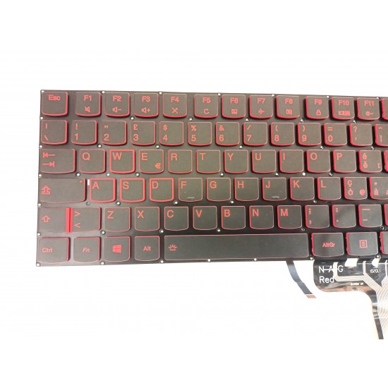 Tastatura Laptop, Lenovo, Legion Y520-15, Y520-15IKB, Y520-15IKBA, Y520-15IKBM, Y520-15IKBN, cu iluminare, layout it (italiana) Tastaturi noi