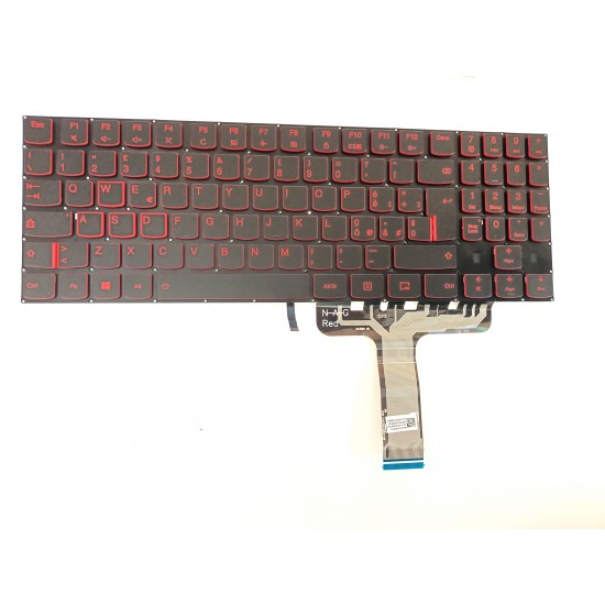 Tastatura Laptop, Lenovo, Legion Y520-15, Y520-15IKB, Y520-15IKBA, Y520-15IKBM, Y520-15IKBN, cu iluminare, layout it (italiana)