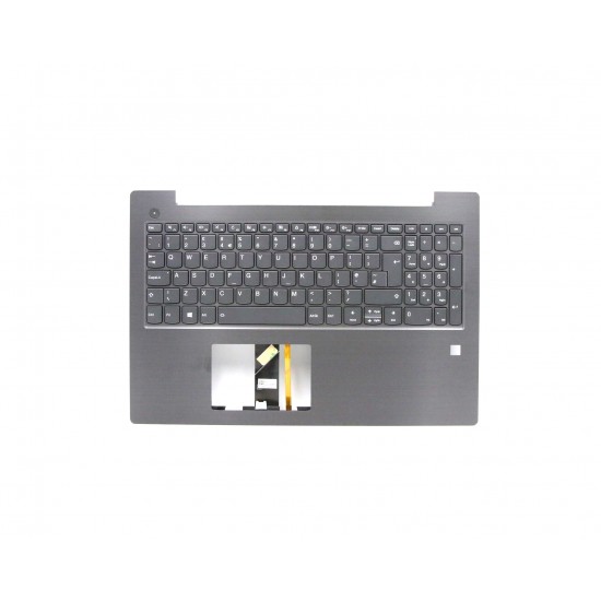 Carcasa superioara cu tastatura palmrest Laptop, Lenovo, IdeaPad V330-15IKB Type 81AX, 5CB0Q59971, cu iluminare, layout UK Tastaturi noi