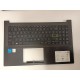 Carcasa superioara cu tastatura palmrest Laptop, Asus, VivoBook S15 K513, K513E, K513EA, K513EP, K513EQ, layout US, refurbished Carcasa Laptop