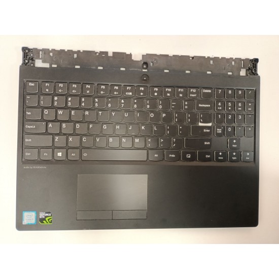 Carcasa superioara cu tastatura palmrest Laptop, Lenovo, Legion Y540-15IRH Type 81RJ, 81SX, 81SY, cu iluminare, layout US, SH Carcasa Laptop