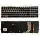 Tastatura Laptop, HP, Envy 15-J, 15T-J, 15Z-J, 17-J, 17T-J M7-J, TPN-I110, 720244-001, 720245-001, 711505-001, iluminata, cu rama, layout US