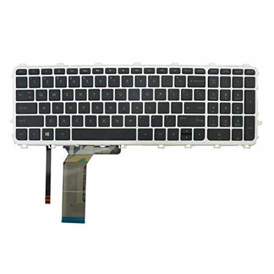 Tastatura Laptop, HP, Envy 15-J, 15T-J, 15Z-J, 17-J, 17T-J M7-J, TPN-I110, 720244-001, 720245-001, 711505-001, iluminata, cu rama, layout US