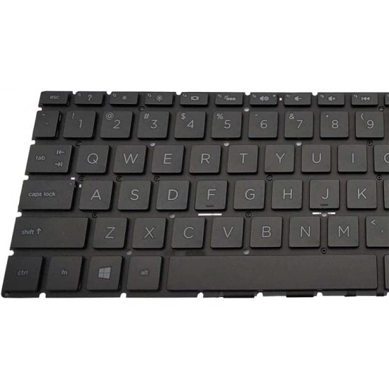 Tastatura Laptop Gaming, HP, Pavilion 15-EC, 15Z-EC, TPN-Q299, iluminata, neagra, layout US Tastaturi noi