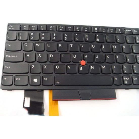 Tastatura Laptop, Lenovo, ThinkPad E580 Type 20KS, E580 Type 20KT, cu iluminare, layout US Tastaturi noi