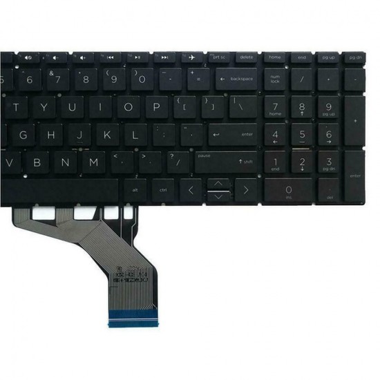 Tastatura Laptop Gaming, HP, Pavilion 15-EC, 15Z-EC, TPN-Q299, layout US Tastaturi noi