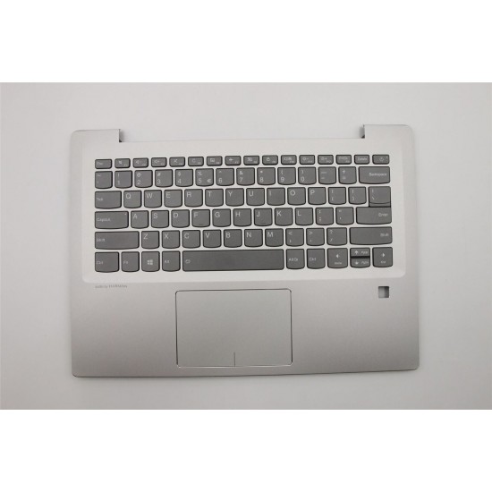Carcasa superioara cu tastatura palmrest Laptop, Lenovo, IdeaPad 520S-14IKB Type 80X2, 81BL, 5CB0P29410, iluminata, layout US Carcasa Laptop