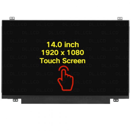 Display Laptop, Lenovo, Thinkpad T480 Type 20L5, 20L6, 14 inch, FHD, IPS, 320mm latime, conector 40 pini, one cell touch Display Laptop