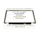 Display Laptop, B140HAK01.0, R140NWF5 R6, NV140FHM-T00 V8.0, NV140FHM-T00 V8.2, 14 inch, FHD, IPS, 320mm latime, conector 40 pini, one cell touch