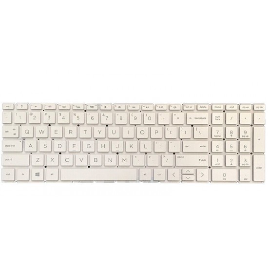 Tastatura Laptop, HP, 470 G7, iluminata, alba, layout US