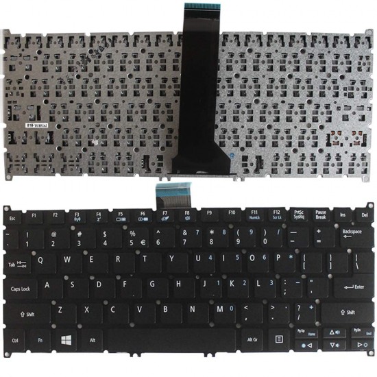 Tastatura Laptop, Acer, TravelMate P238-M, P238-G2, B116-M, B116-MP, layout US Tastaturi noi