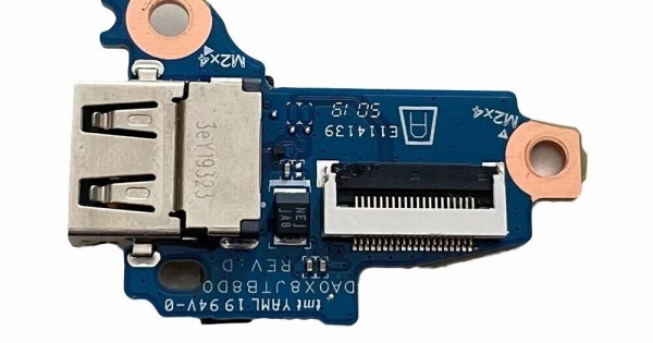 Scheda USB Di Sostituzione Per HP ProBook 450 G6 | Modello DA0X8JTB8D0 | Connettore Piatto Da 9 Cm