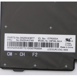 Tastatura Laptop, Lenovo, ThinkPad P14S Gen 2 Type 20VX, 20VY, 21A0, 21A1, layout US