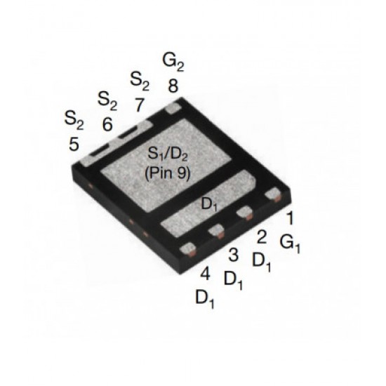 Mosfet alimentare procesor AON6962 Chipset