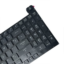 Tastatura Laptop Gaming, Asus, Tuf F15 FX506H, FX506HM, iluminata RGB, layout US
