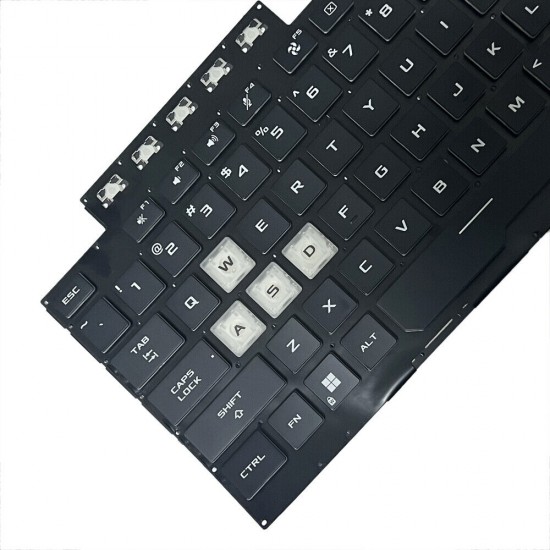 Tastatura Laptop Gaming, Asus, Tuf A17 FA706, FA706IH, FA706II, FA706IU, FA706IC, FA706IE, FA706IHR, FA706QE, iluminata RGB, layout US