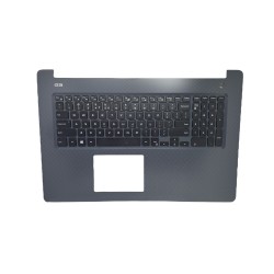 Carcasa superioara cu tastatura palmrest Laptop, Dell, Gaming G3 17 3779, P35E, 0D6NDW, GGVTH, 356C6, cu iluminare, layout US