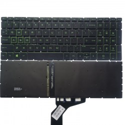 Tastatura Laptop, HP, Envy 17-AE, 17M-AE, iluminata, verde, layout US