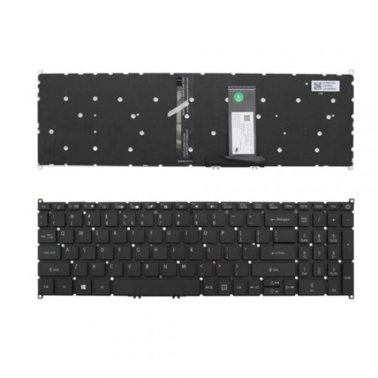 Tastatura Laptop Gaming, Acer, Nitro 5 Spin NP515-51, NP515-51T, N17W1, iluminata, layout US