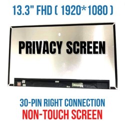 Display Laptop, HP, EliteBook 830 G7, 830 G8, X133NVFF R0 FW E.0, L92715-ND1, IVO Privacy Guard, FHD 1920x1200, non touch, 60Hz, 30 pini 