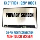 Display Laptop, HP, EliteBook 830 G7, 830 G8, X133NVFF R0 FW E.0, L92715-ND1, IVO Privacy Guard, FHD 1920x1200, non touch, 60Hz, 30 pini Display Laptop