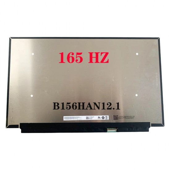 Display Laptop, Dell, Alienware M15 R6, MW2V2, 0MW2V2, B156HAN12.1, 15.6 inch, LED, FHD, 165Hz, conector ingust 20mm, 165Hz, 40 pini Display Laptop