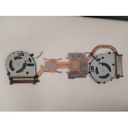 Set coolere cu radiator Laptop, Asus, ZenBook 15 UX534FT, BAPA0705R5H-Y002, BAPA0705R5H-Y003, 13NB0NK0AM0101, 13N1-9EA0101, 5V, 0.5A