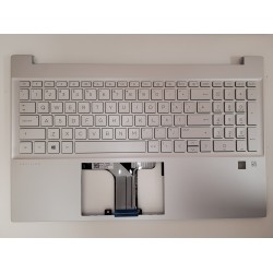 Carcasa superioara cu tastatura iluminata palmrest Laptop, HP, Pavilion 15-EG, 15-EH, M08910-001, iluminata, cu finger print, layout US