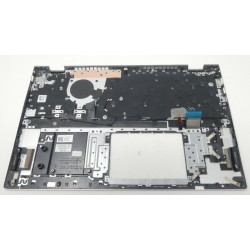 Carcasa superioara cu tastatura palmrest Laptop, Dell, Inspiron 5501, 5502, 5502, iluminata, argintie