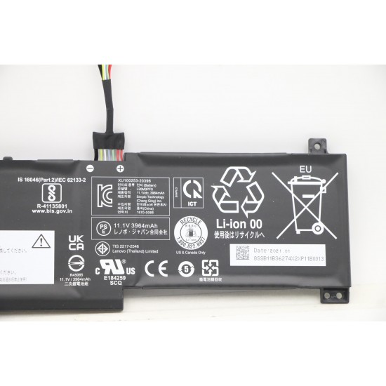 Baterie Laptop, Lenovo, IdeaPad 3 17IRU7 Type 82X9, 3ICP6/54/90, L20C3PF0, 11.1V, 3964mAh, 54Wh