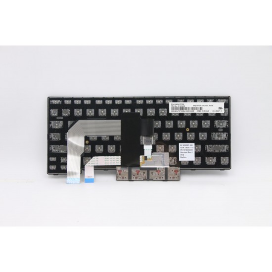 Tastatura Laptop, Lenovo, ThinkPad T470 Type 20HE, layout US