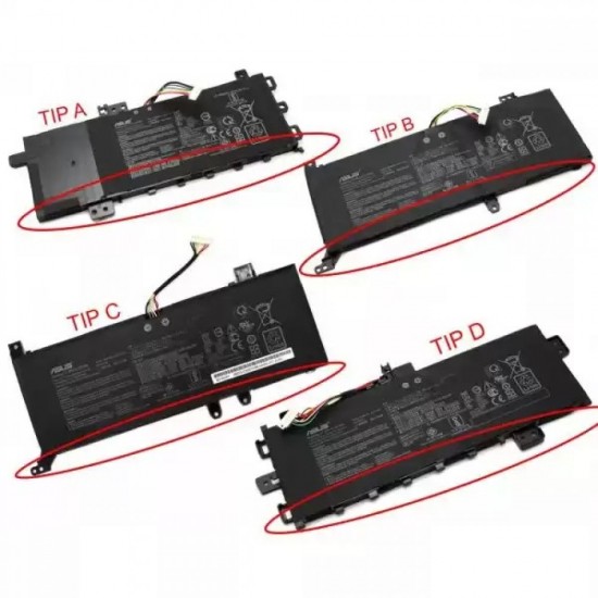 Baterie Laptop, Asus, VivoBook 15 F512FA, F512FB, F512UA, F512DA, F512JA, 0B200-03190400, 2CIP7/60/80, 0B200-03190800, 2ICP7/54/83, C21N1818-1, 7.6V, 4240mAh, 32Wh Baterii Laptop