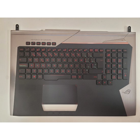 Carcasa superioara cu tastatura palmrest Laptop, Asus, G752, G752V, G752VT, G752VS, iluminata, SH Carcasa Laptop