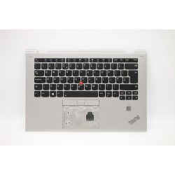 Carcasa superioara cu tastatura palmrest Laptop, Lenovo, Yoga X1 2nd Gen Type 20JD, 20JE, 20JF, 20JG, 01LV039, iluminata, layout UK