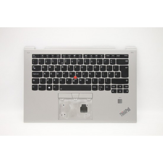 Carcasa superioara cu tastatura palmrest Laptop, Lenovo, Yoga X1 2nd Gen Type 20JD, 20JE, 20JF, 20JG, 01LV039, iluminata, layout UK Carcasa Laptop