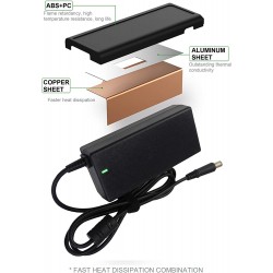 Incarcator compatibil laptop, Dell, Vostro 1540, 1550, 1700, 1710, 1720, 1721, 2420, 2421, 2520, 2521, 3300, 3350, 3360, 3400, 3450, 3460, 19.5V, 3.34A, 65W, mufa 7.4x5.0mm