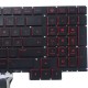 Tastatura Laptop, HP, Omen 15-CE, TPN-Q194, iluminata, layout DE (germana) Tastaturi noi