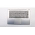 Carcas superioara cu tastatura palmrest Laptop, Lenovo, Yoga 530-14ARR Type 81H9, 5CB0R08660, iluminata, layout US, argintie