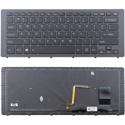 Tastatura Laptop, Sony, Vaio SVF15N, iluminata, layout US