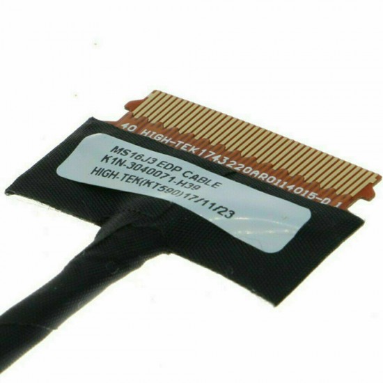 Cablu video LVDS Laptop, MSI, GL62, GL62M, PL62, GP62MVR, K1N-3040071-H39, MS16J3 EDP Cable, non touch, 30 pini Cablu video LVDS laptop