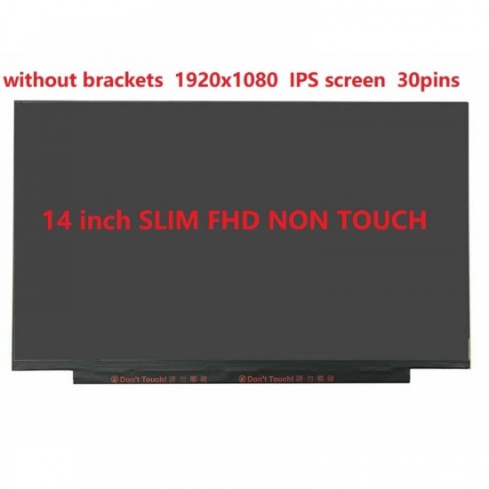 Display Laptop, Dell, Inspiron 14 5480, 5490, P116G, NV140FHM-N4H, 02X30K, 0CRKVG, 14 inch, FHD, IPS, nanoedge, 315mm wide, 30 pini Display Laptop