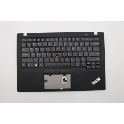 Carcasa superioara cu tastatura palmrest Laptop, Lenovo, X1 Carbon 5th Gen Type 80HQ, 20HR, 20K3, 20K4, 01LX508, iluminata, layout US