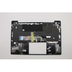 Carcasa superioara cu tastatura palmrest Laptop, Lenovo, IdeaPad S530-13IWL Type 81J7, 5CB0S15959, iluminata, layout US