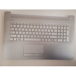 Carcasa superioara cu tastatura palmrest Laptop, HP, 17-CA, 17Z-CA, L92790-151, layout GR (greaca)