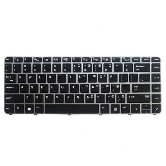 Tastatura compatibila Laptop, HP, EliteBook 745 G3, 840 G3, 848 G3, 745 G4, 840 G4, 848 G4, iluminata, layout US