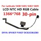 Cablu video LVDS Laptop, Dell, Latitude 5400, 5401, 5402, 5405, E5400, E5401, E5402, E5405, 0FV8CF, FV8CF, DC02C00JZ00, EDP, RGB, 30 pini Cablu video LVDS laptop