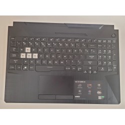 Carcasa superioara cu tastatura palmrest Laptop, Asus, Tuf Gaming FX506, FX506LI, FX506IU, 3BBKXTAJN00, FX506LU, FX506LH, rerefurbished