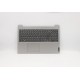 Carcasa superioara cu tastatura palmrest Laptop, Lenovo, IdeaPad 3-15ARE05 Type 81W4, argintie, layout US Carcasa Laptop